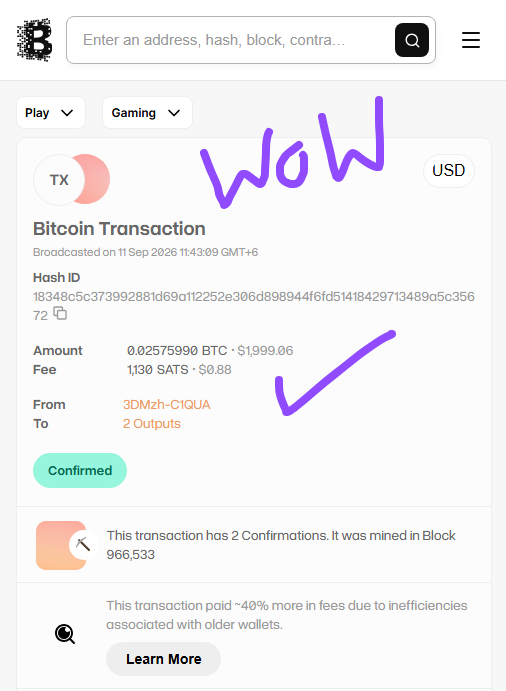 Payment Proof