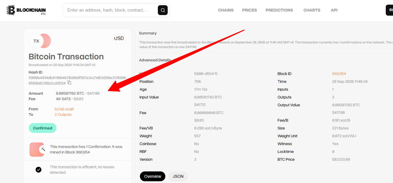 Payment Proof