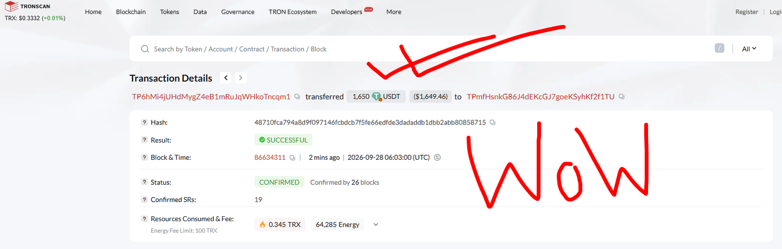 Payment Proof