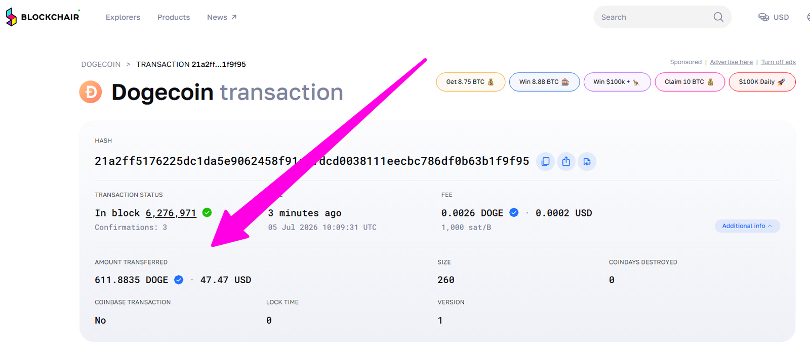 Payment Proof