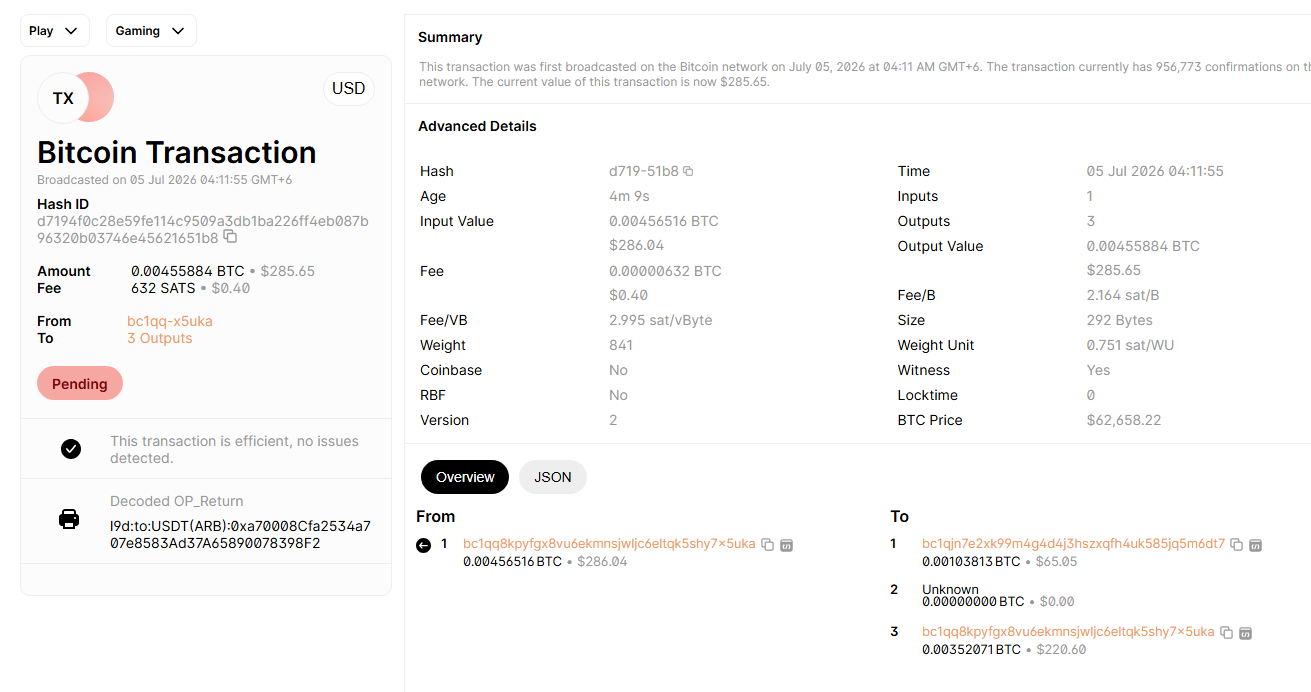 Payment Proof