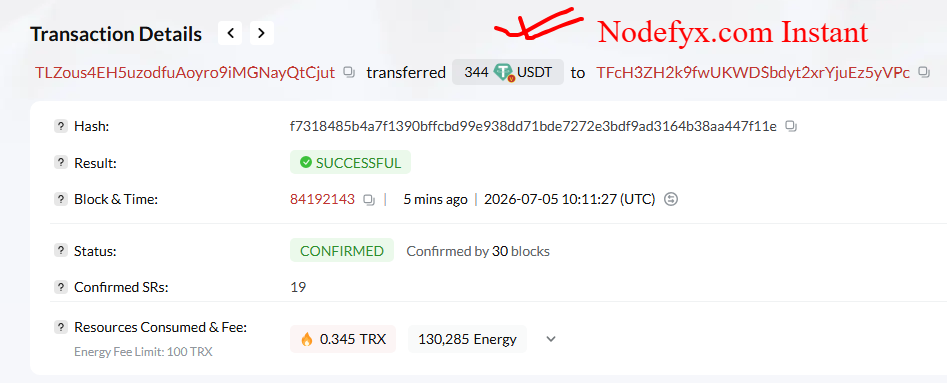 Payment Proof