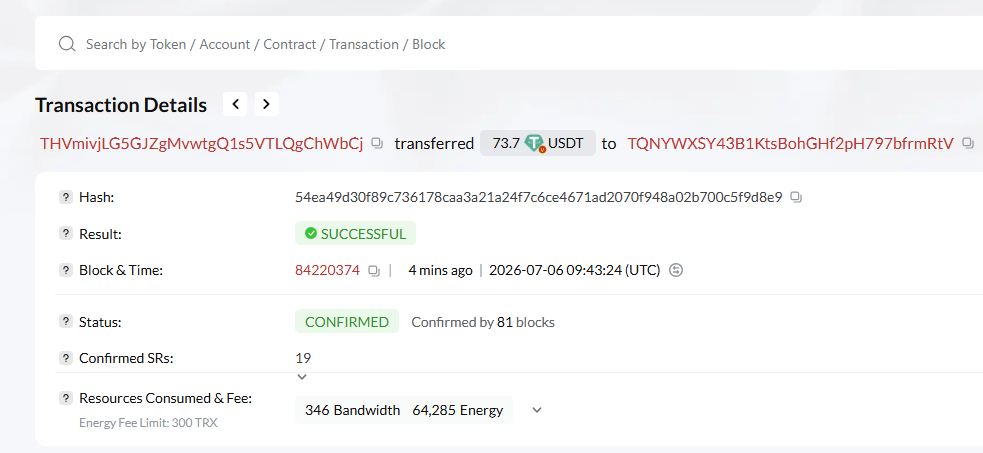 Payment Proof