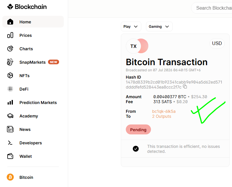 Payment Proof