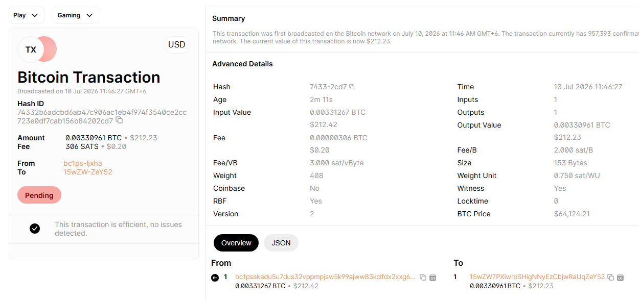 Payment Proof