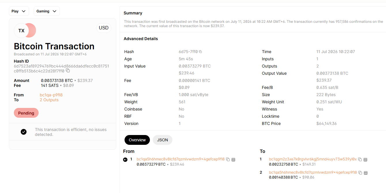 Payment Proof