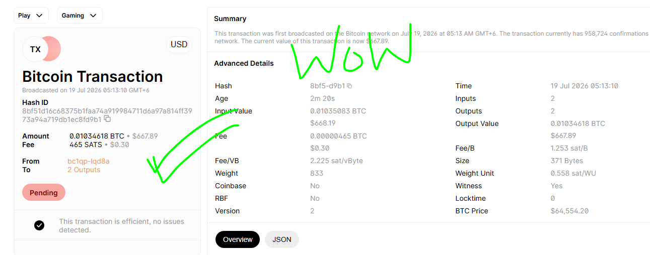 Payment Proof
