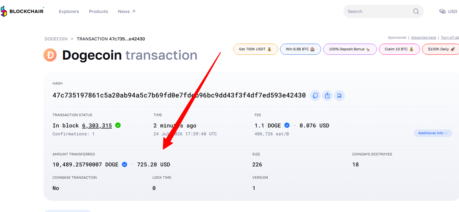 Payment Proof