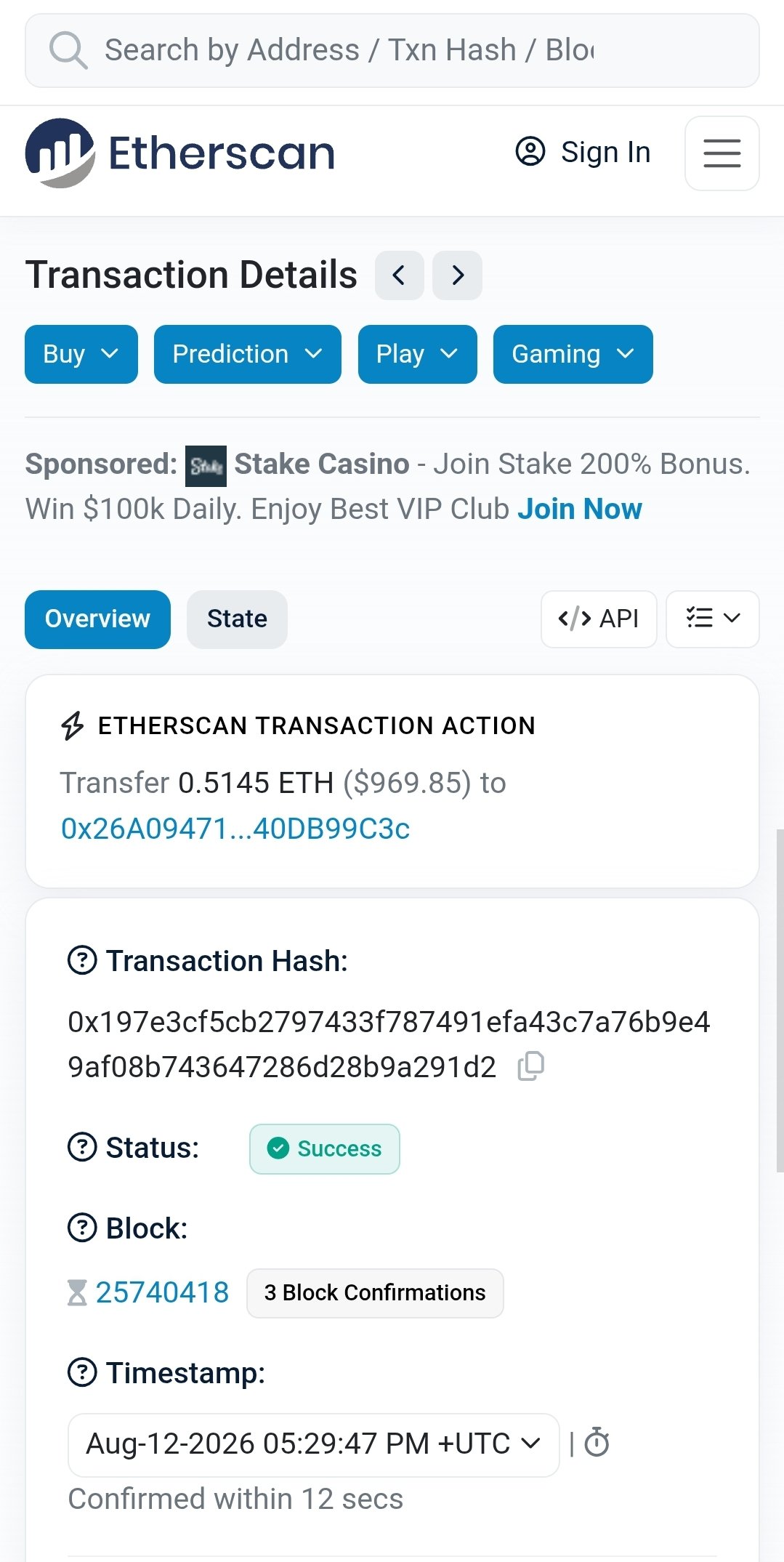 Payment Proof