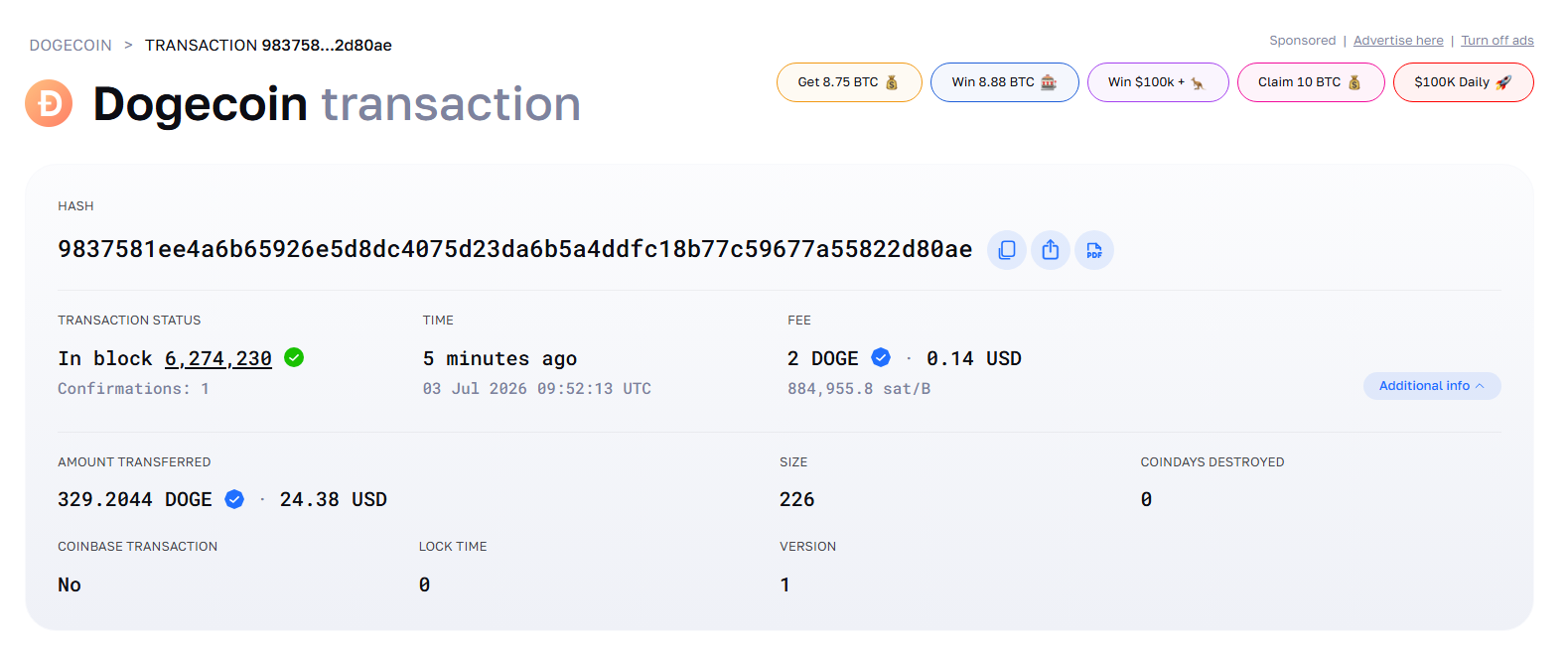 Payment Proof