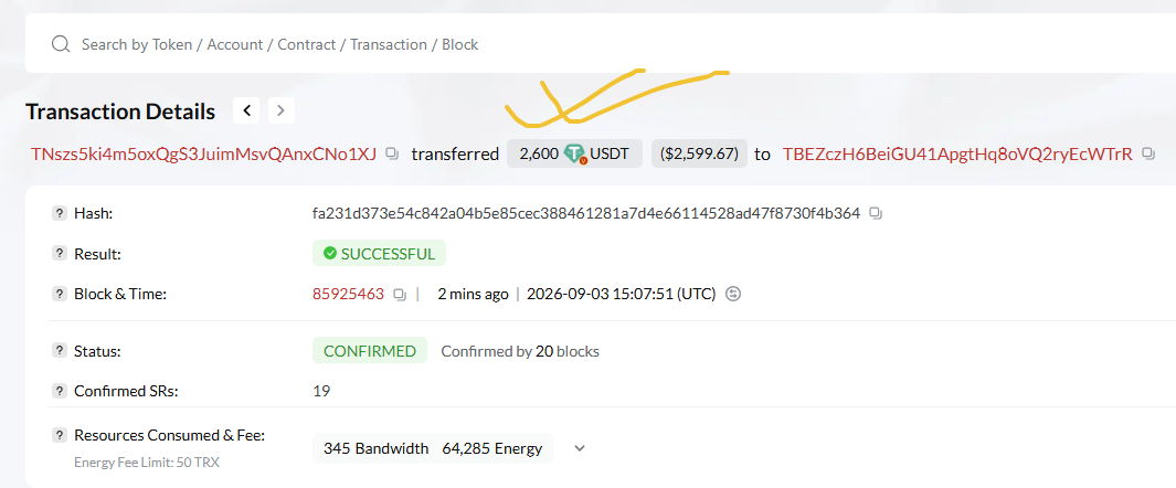 Payment Proof