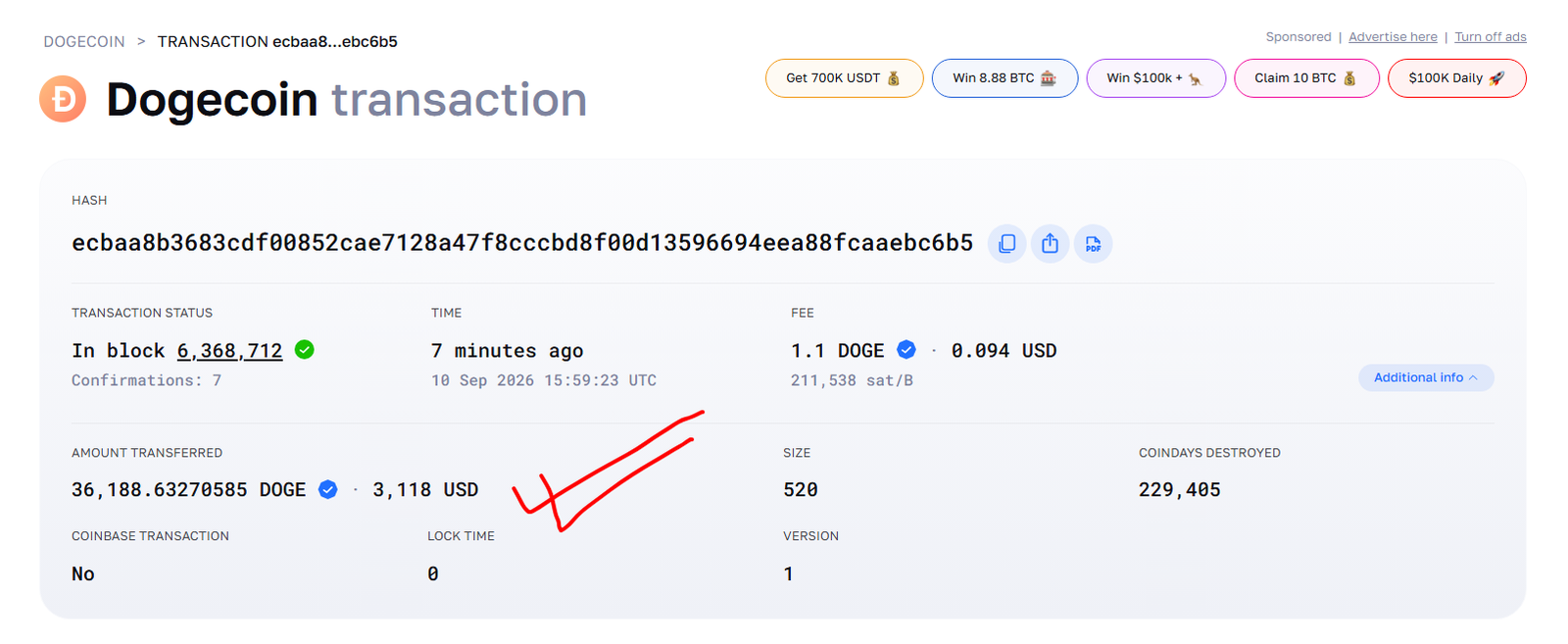 Payment Proof