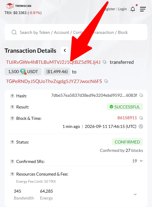 Payment Proof